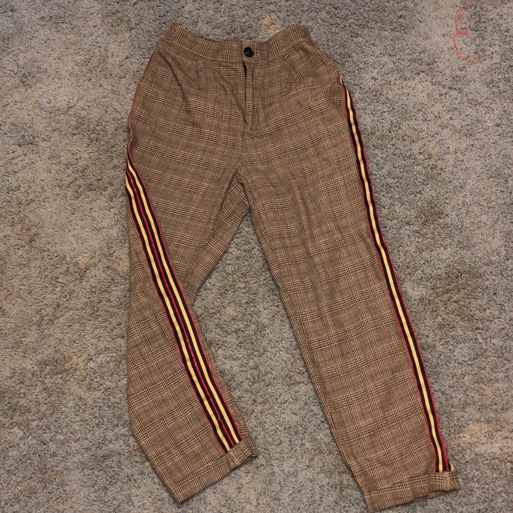 plaid pants
